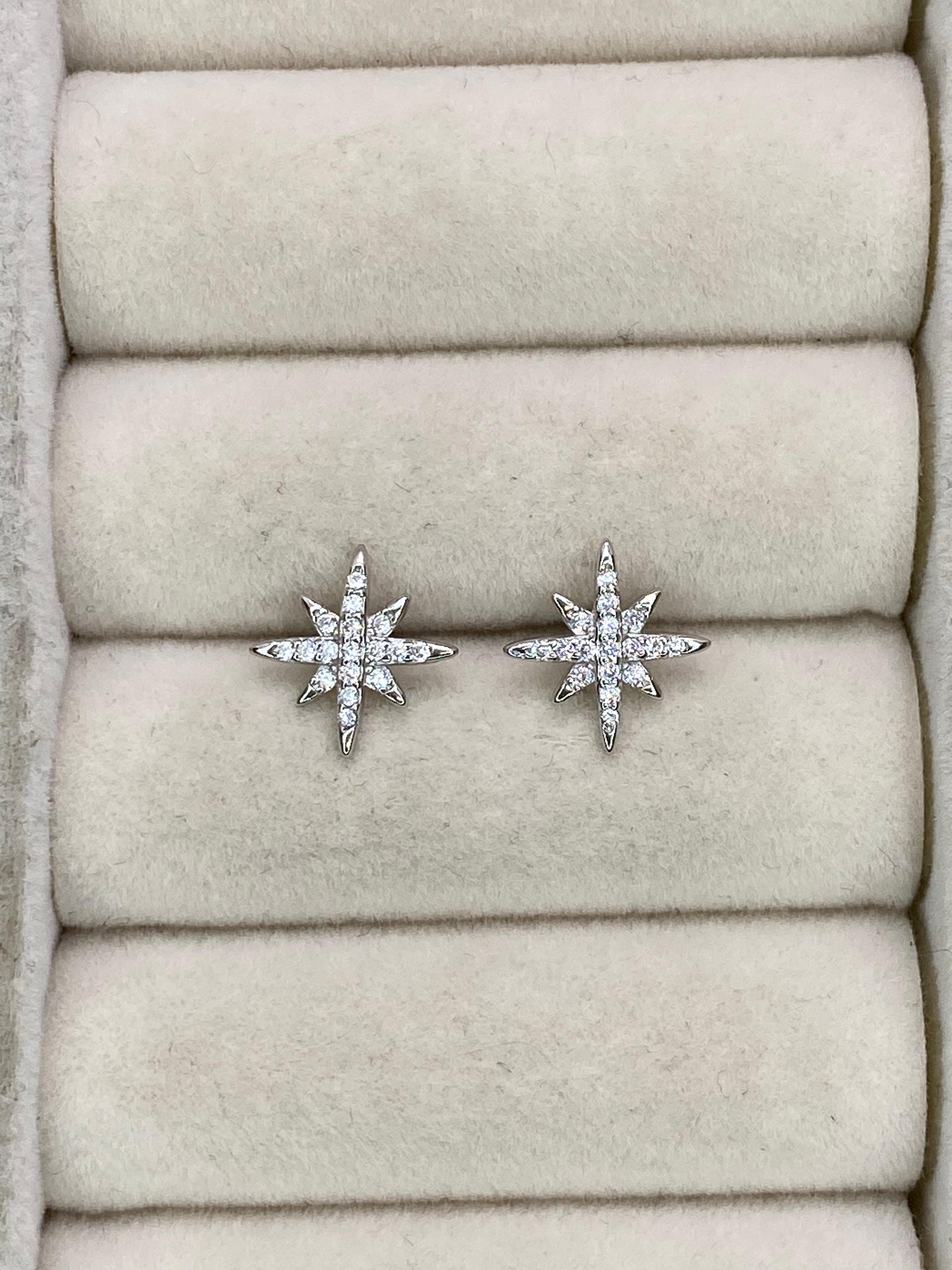 Brinco Estrela 8 pontas