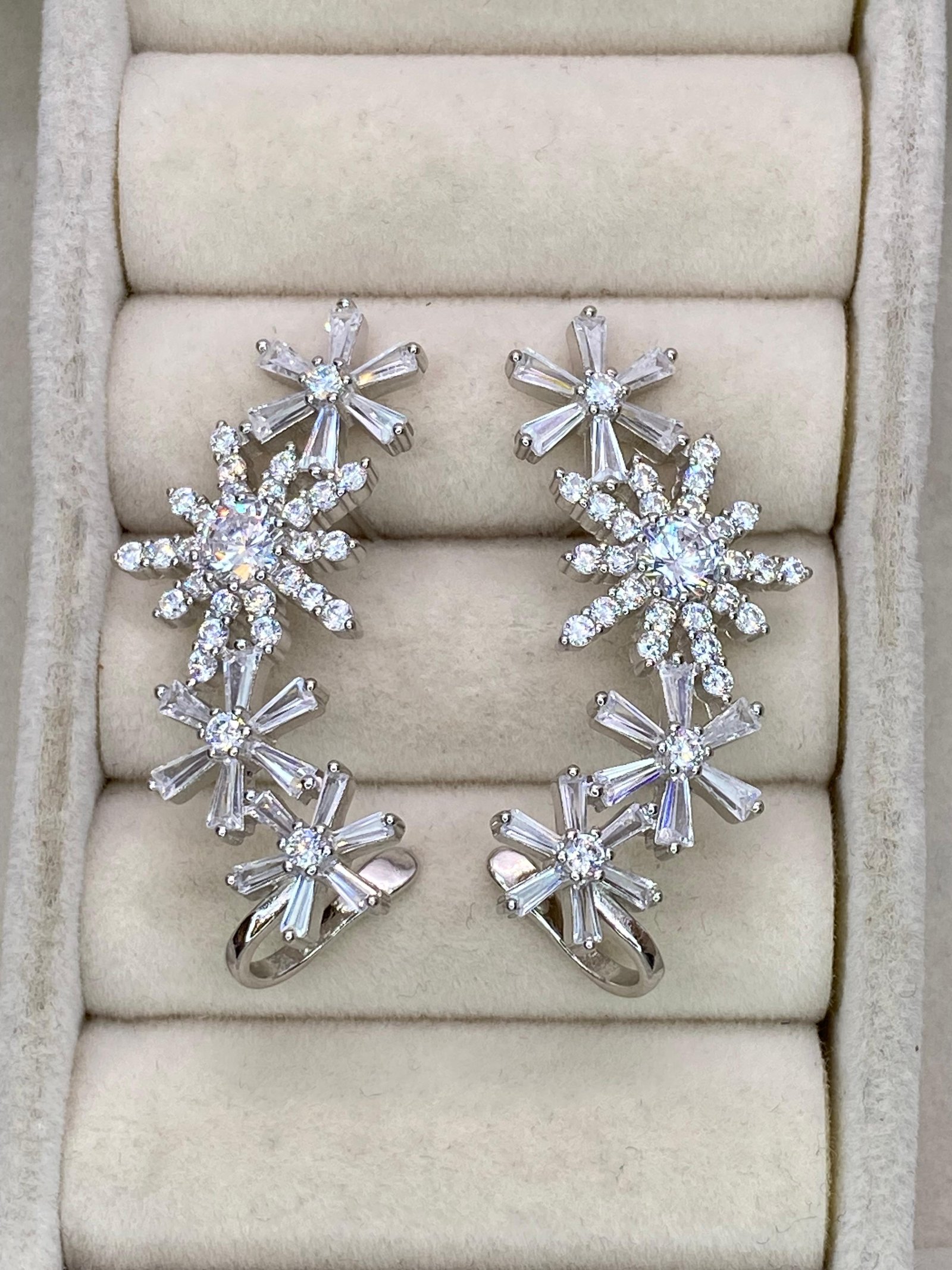 Brinco Earcuff Flores