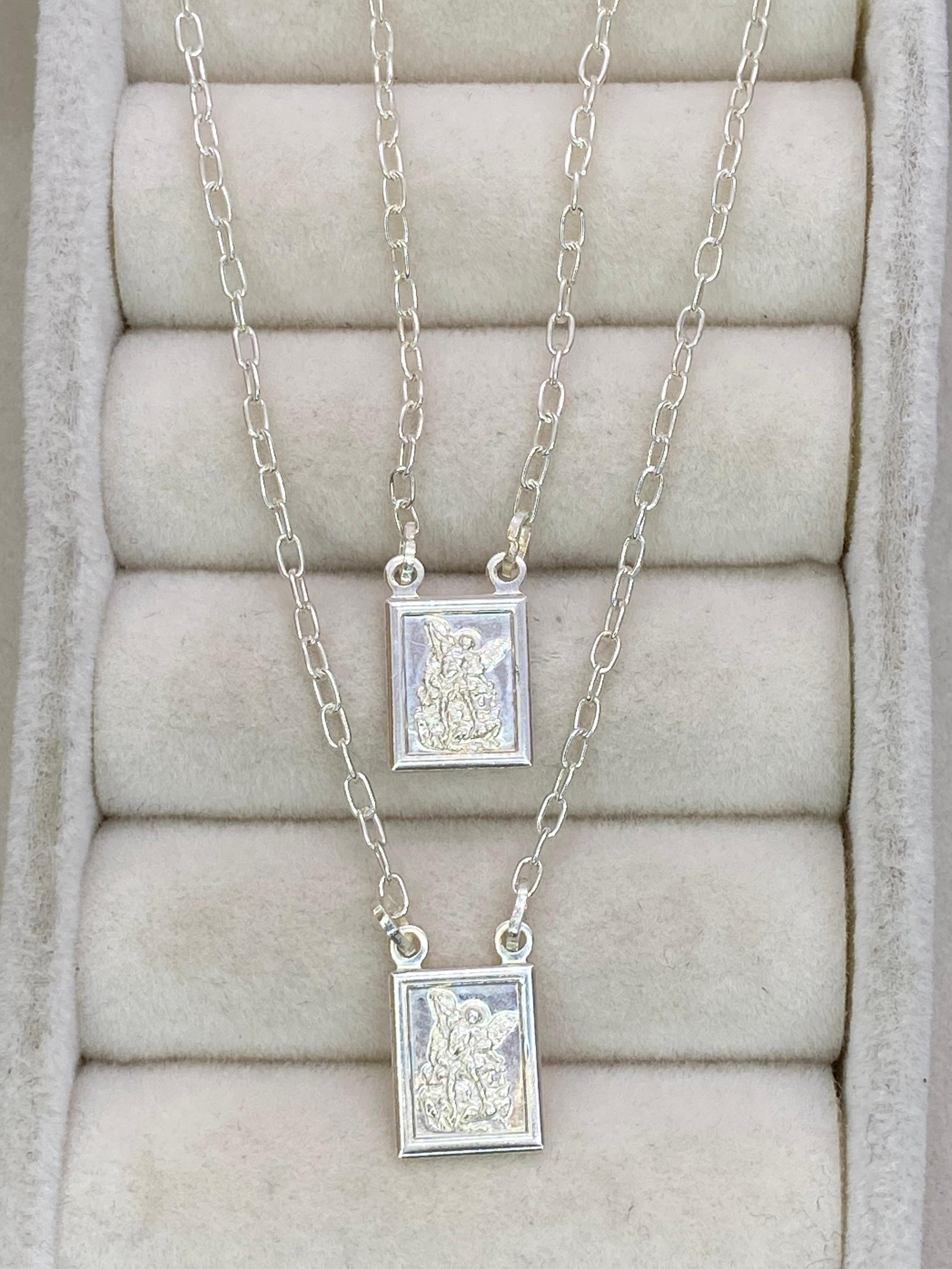 Colar escapulário São Miguel Arcanjo